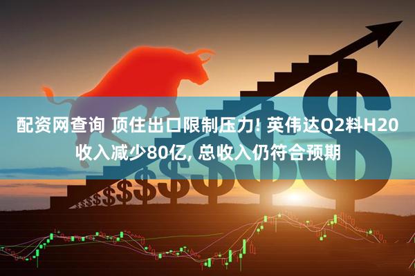 配资网查询 顶住出口限制压力! 英伟达Q2料H20收入减少80亿, 总收入仍符合预期